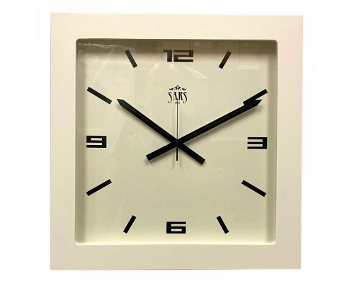 Настенные часы (45x45 см) Sars 0195 White