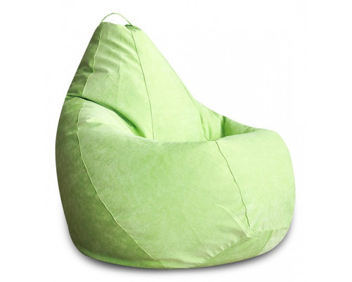 Кресло-мешок Салатовый Микровельвет L