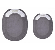 Набор из 2 ковриков для ванной Georgina S.126темн.фиол