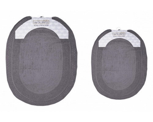 Набор из 2 ковриков для ванной Georgina S.126темн.фиол