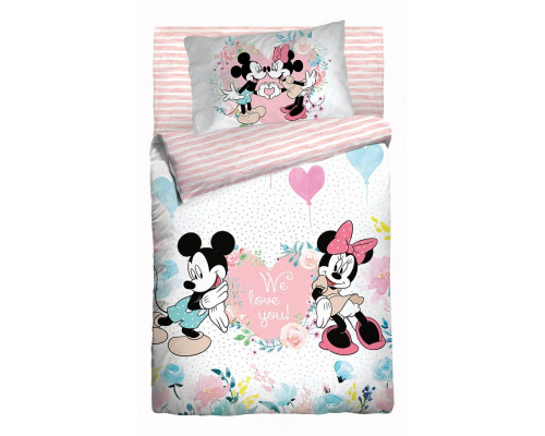 Постельное белье детское Mickey & Minnie