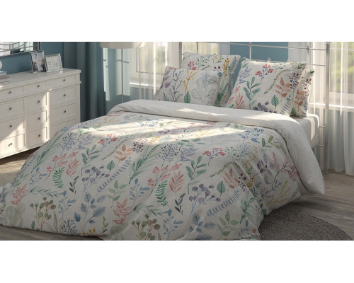 Постельное белье двуспальное Гербарий