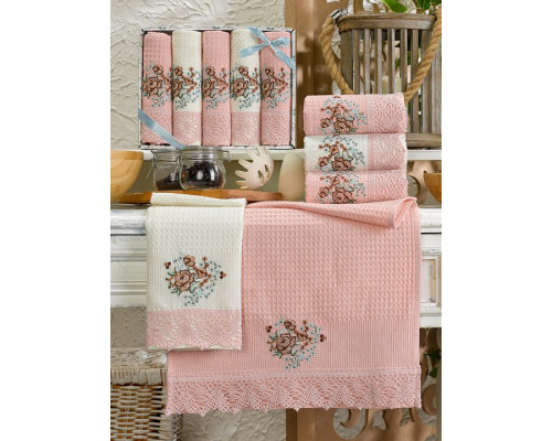 Набор из 5 полотенец для кухни (40x60 см) Bertice