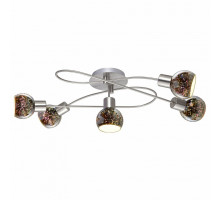 Потолочная люстра Arte Lamp Illusione A6125PL-5SS