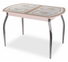 Стол обеденный Танго ПО со стеклом