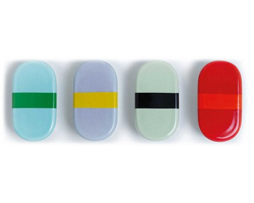 Набор из 4 контейнеров (9x4.9x3.8 см) Tiny pc01