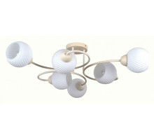 Люстра на штанге Natali Kovaltseva 81400 81400/6C BEIGE GOLD