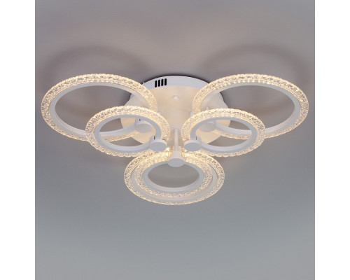 Потолочная люстра Eurosvet Wellen 90226/6 белый