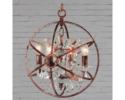 Подвесная люстра Loft it Foucaults orb crystal LOFT1897/4