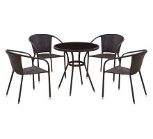 Набор уличный T282ANS/Y137C-W53 Brown 4Pcs