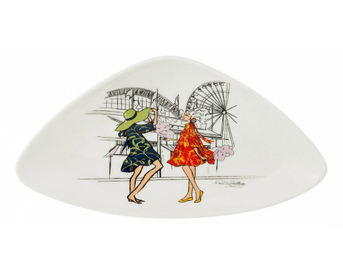 Блюдо декоративное (24x13x3 см) Fashion queen 359-642