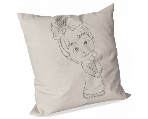 Подушка декоративная Маша и медведь Loft