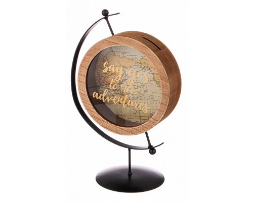 Копилка (20.5x12x30 см) Глобус 124-201