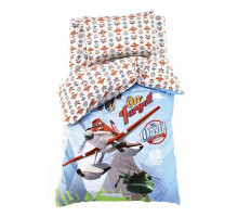 Постельное белье полутораспальное Самолеты