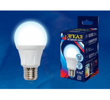 Лампа светодиодная Uniel Яркая E27 18Вт 6500K LED-A60 18W/6500K/E27/FR PLP01WH картон