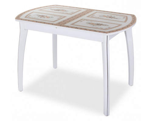 Стол обеденный Танго ПО со стеклом