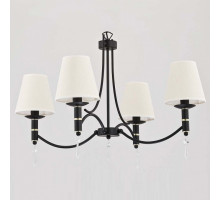 Подвесная люстра Alfa Abil Black Gold 23004