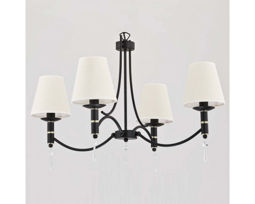 Подвесная люстра Alfa Abil Black Gold 23004