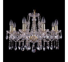 Подвесная люстра Bohemia Ivele Crystal 1413 1413/8/200/G