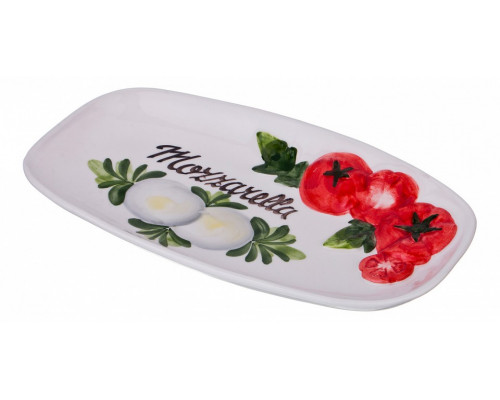 Блюдо декоративное (26.5х15х6 см) Моцарелла 628-646