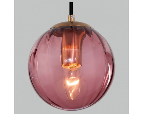 Подвесной светильник Eurosvet Juno 50207/1 бордовый