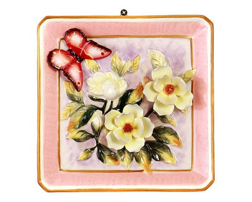 Блюдо декоративное (20х2.5х21 см) Art 59-407