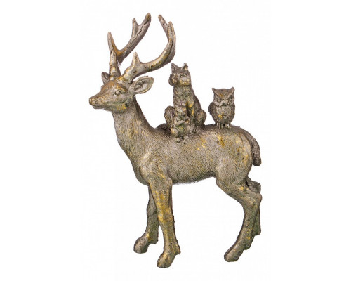 Статуэтка (15х5х19 см) Олень 845-147