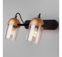 Бра Eurosvet Mars 20122/2 черный/золото