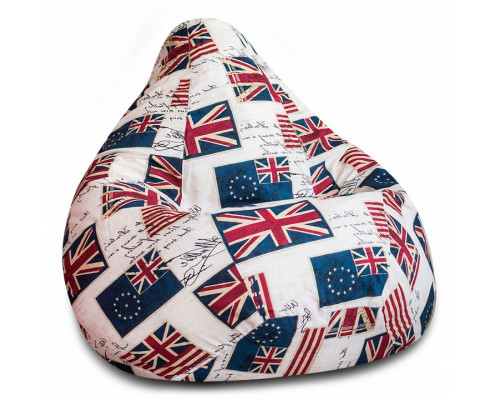 Кресло-мешок Флаги Жаккард L