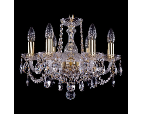 Подвесная люстра Bohemia Ivele Crystal 1402 1402/6/141/G
