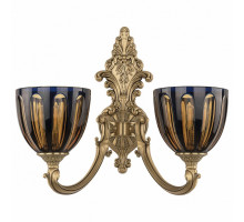 Бра Bohemia Ivele Crystal 7209 7209B14/2/175 FP P1 U Amber-Blue/H-1H