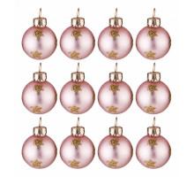 Набор из 12 елочных шаров (6 см) Для маленькой елочки 862-258