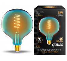 Лампа светодиодная Gauss Colored E27 5Вт 1800K 1013802105