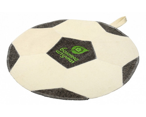 Коврик для бани (41x41 см) Футбольный мяч