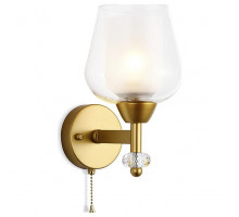 Бра Ambrella Traditional 7 TR3159 GD/CL золото/прозрачный E27 max 40W 253*145*193