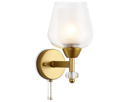 Бра Ambrella Traditional 7 TR3159 GD/CL золото/прозрачный E27 max 40W 253*145*193