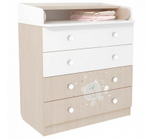 Комод пеленальный Polini kids French 1580 Teddy