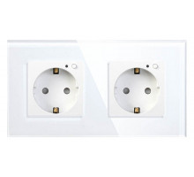 Розетка с заземлением HDY-OW02