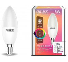 Лампа светодиодная Gauss Smart Home E14 5Вт 2700-6500K 1190112