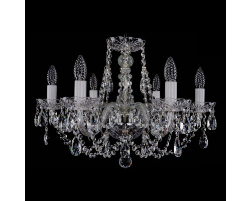 Подвесная люстра Bohemia Ivele Crystal 1406 1406/6/195/Ni