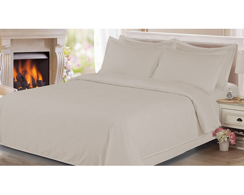 Постельное белье полутораспальное Stripe Satin