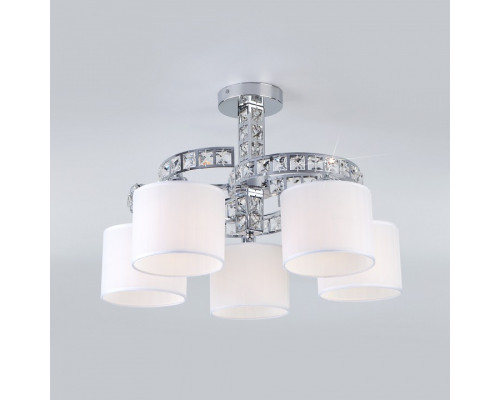 Люстра на штанге Eurosvet Salina 60104/5 хром