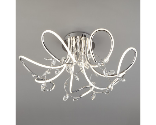 Потолочная люстра Eurosvet Irvine 90106/7 хром 97W