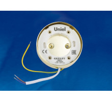 Накладной светильник Uniel Prom GX53/FT GOLD 10 PROM