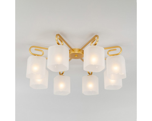 Потолочная люстра Eurosvet Camila 30143/8 латунь