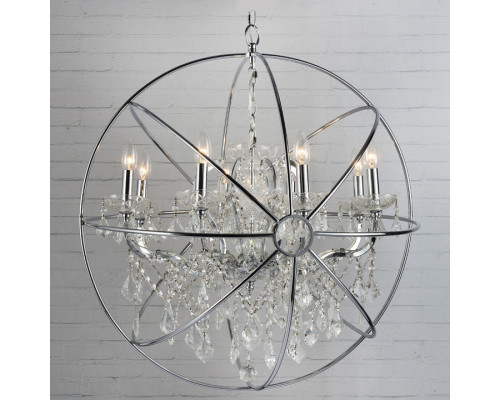 Подвесная люстра Loft it Foucaults orb crystal LOFT1896/8