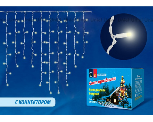 Бахрома световая Uniel ULD-B4806 ULD-B4806-175/TWK WHITE IP67