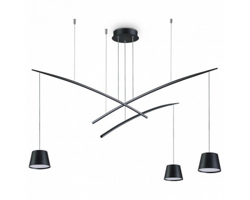 Подвесной светильник Ideal Lux Fish FISH SP3 NERO