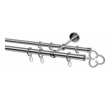 Карниз (240 см) Клевер со стразами