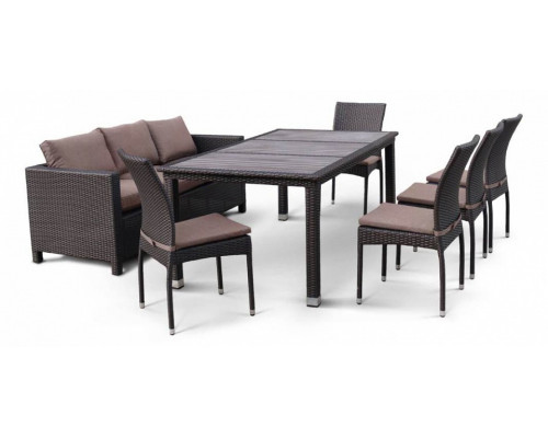 Набор уличный T347/S65A/Y380A-W53 Brown 8PCS